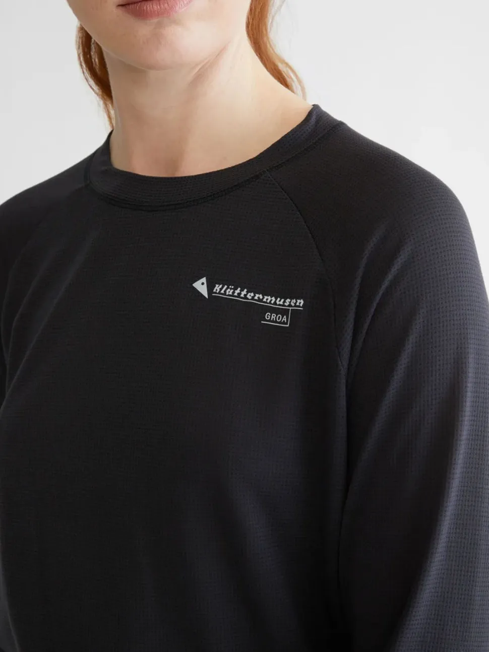 Klättermusen Women's Groa Longsleeve Tee Raven