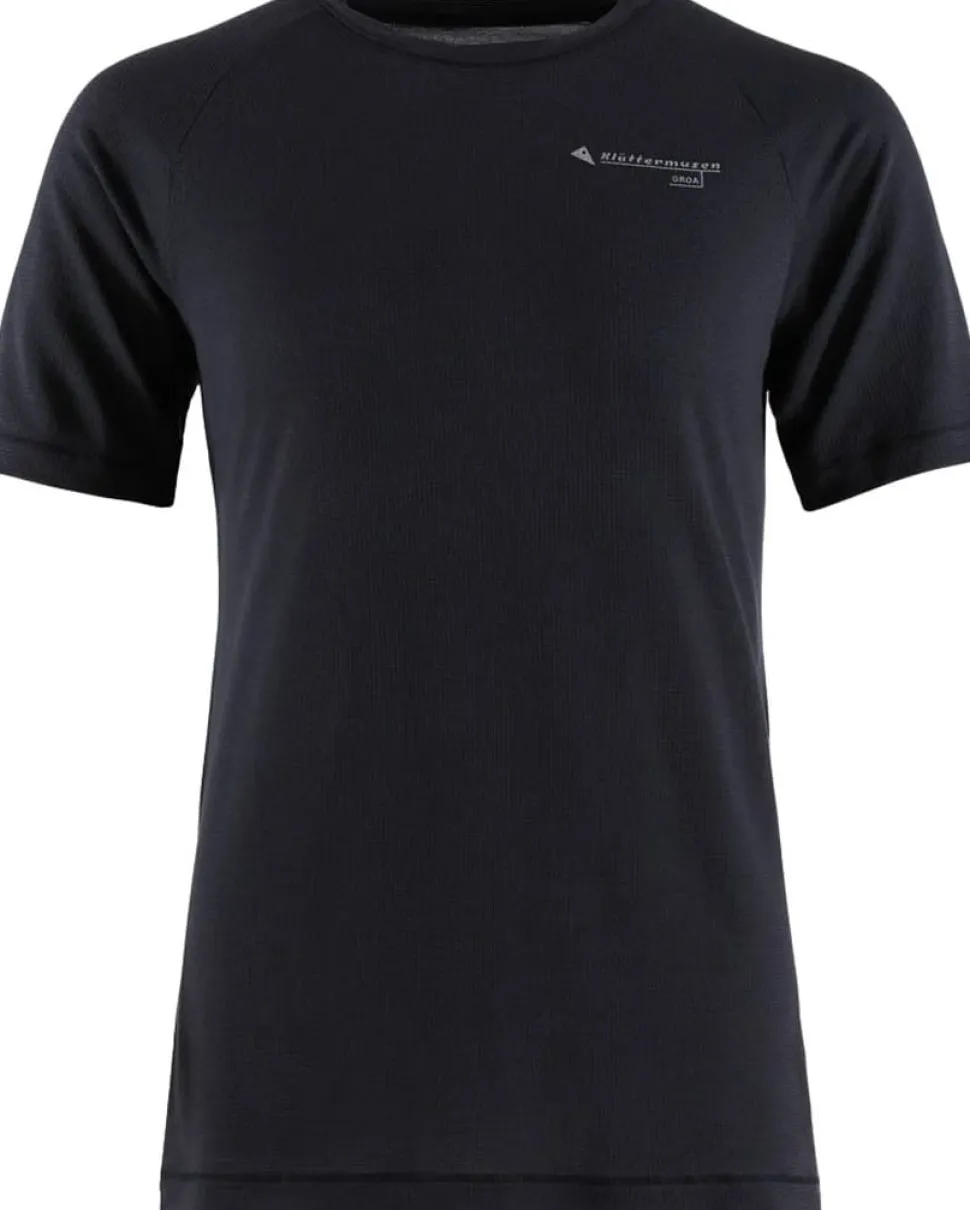 Klättermusen Women's Groa Shortsleeve Tee Raven