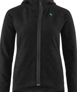 Klättermusen Women's Hödur Hooded Zip Black