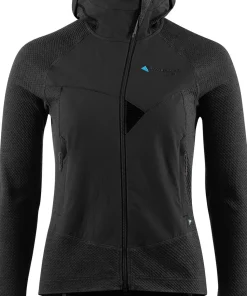 Klättermusen Women's Hugin Zip Hoodie Raven/Raven