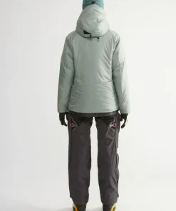 Klättermusen Women's Lödyn Hood Jacket Faded Green