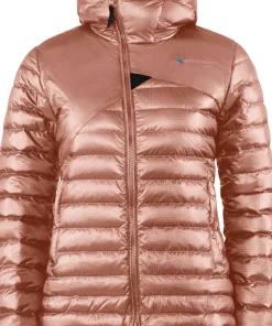 Klättermusen Women's Lopt Zip Hood Jacket Cedar Rose