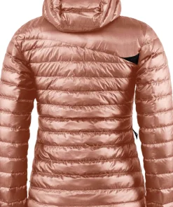 Klättermusen Women's Lopt Zip Hood Jacket Cedar Rose