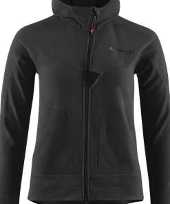 Klättermusen Women's Sigyn Hooded Zip Raven
