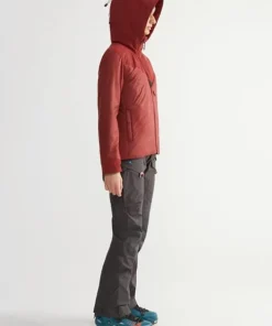 Klättermusen Women's Urd Hood Jacket Madder Red