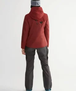Klättermusen Women's Urd Hood Jacket Madder Red