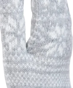 Kombi Unisex Nordic Jacquard Gloves Platinum