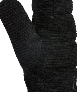 Kombi Women's Corduroy Mittens Black