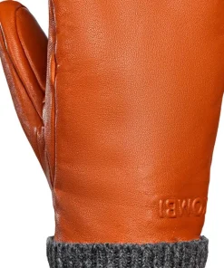 Kombi Women's Rolly Leather Mittens Chamois