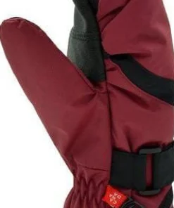Kombi Women's Spooky WATERGUARD Mittens Rosewood Red