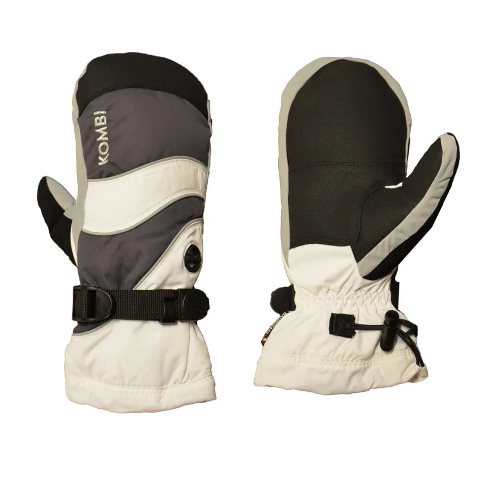 Kombi Women's Squad Mittens Iron/White