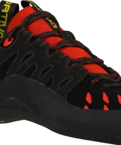 La Sportiva Unisex Tarantulace Climbing Shoes Black/Poppy