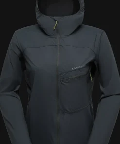 La Sportiva Women's Freeway Wind Jacket Black/Onyx