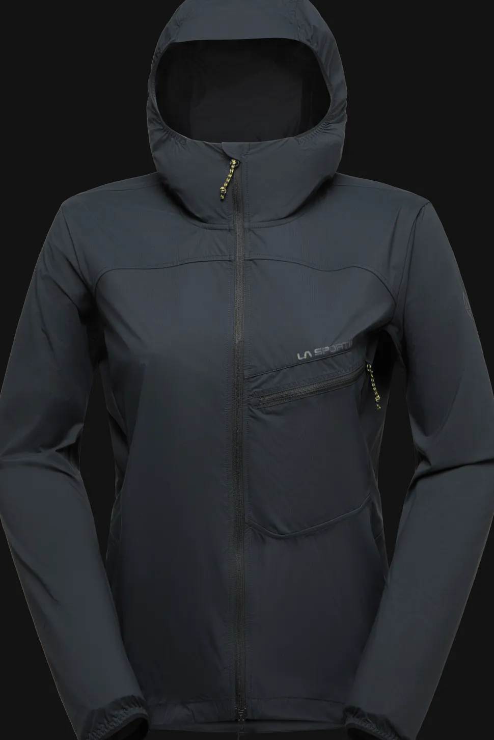 La Sportiva Women's Freeway Wind Jacket Black/Onyx
