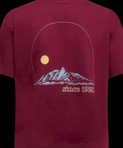 La Sportiva Women's Trilogy Crop T-Shirt Redwood/Limestone