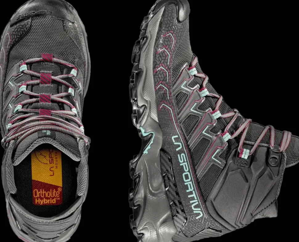 La Sportiva Women's Ultra Raptor II Mid GORE-TEX Carbon/Iceberg