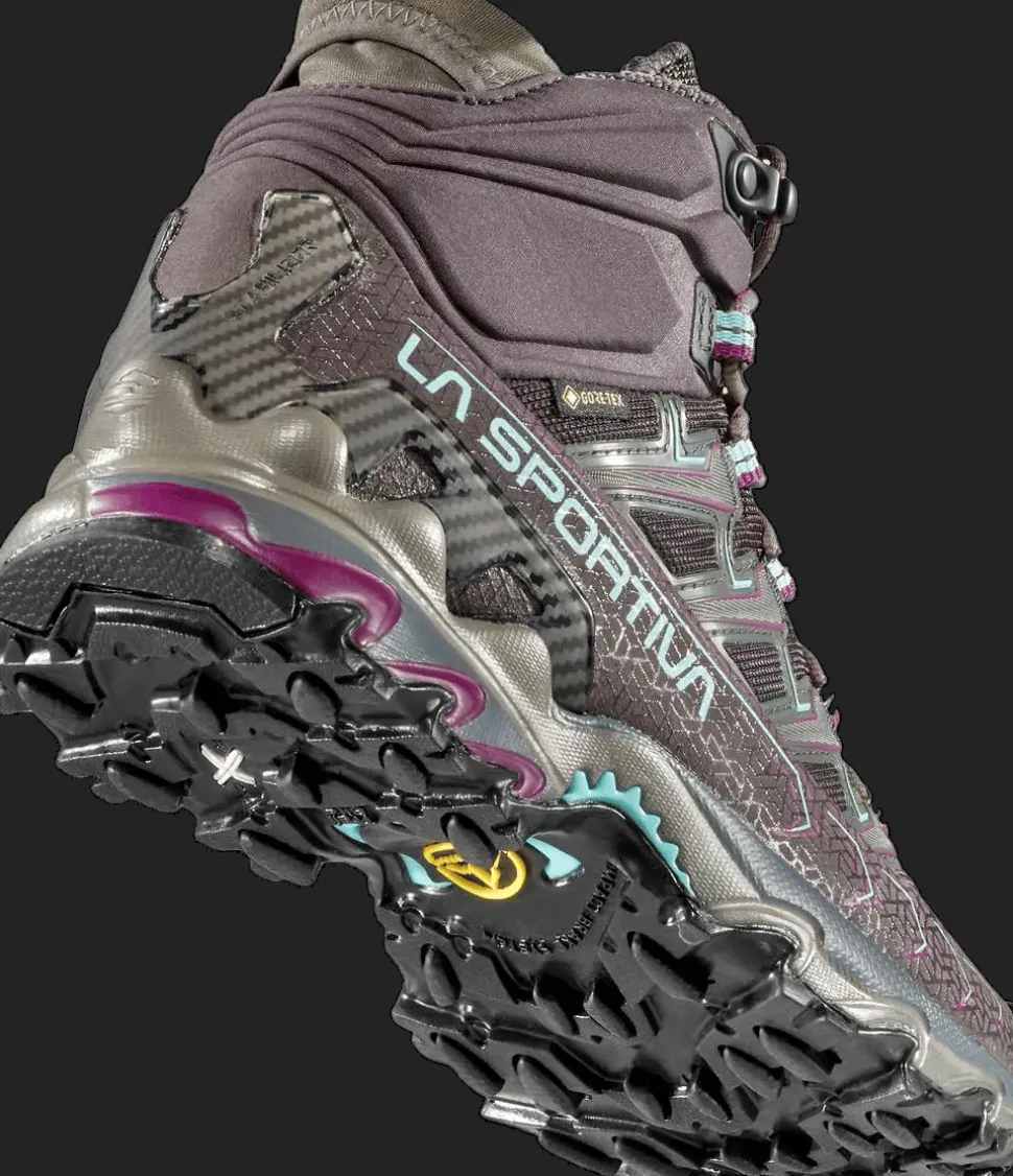 La Sportiva Women's Ultra Raptor II Mid GORE-TEX Carbon/Iceberg