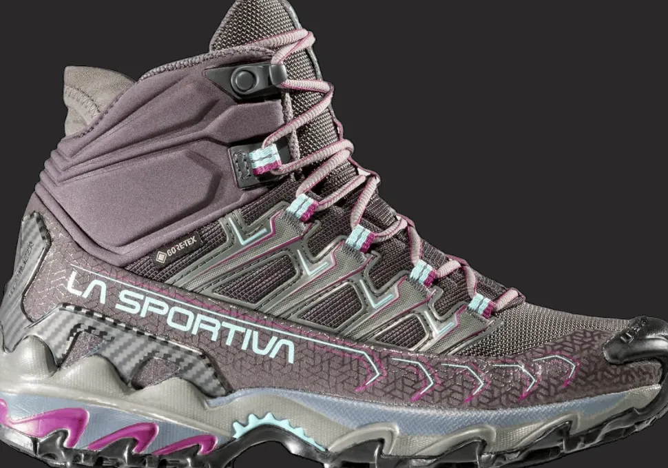 La Sportiva Women's Ultra Raptor II Mid GORE-TEX Carbon/Iceberg