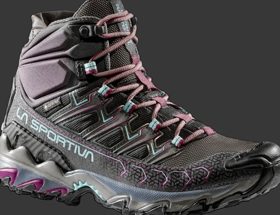 La Sportiva Women's Ultra Raptor II Mid GORE-TEX Carbon/Iceberg
