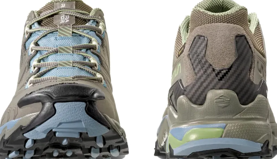 La Sportiva Women's Ultra Raptor II Leather GORE-TEX Clay/mist