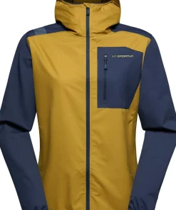La Sportiva Women's Wall Breeze Stretch Jacket Savana/night Sky