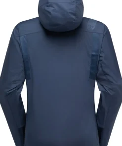 La Sportiva Women's Wall Breeze Stretch Jacket Night Sky/chalk