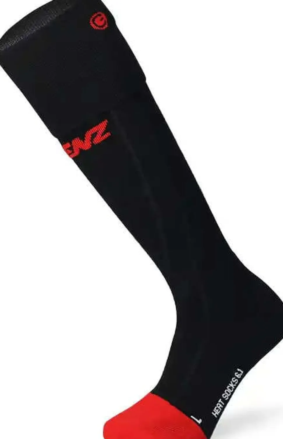 Lenz Heat Sock 6.1 Toe Cap Compression Black
