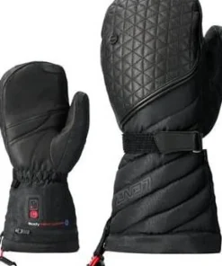 Lenz Women's Heat Glove 6.0 Finger Cap Mittens Black