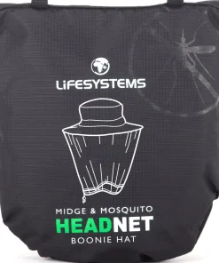 Lifesystems Mosquito Hat Removable Net S/M L/XL Black