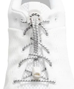 Lock Laces No Tie Shoelaces White