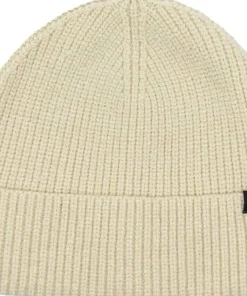 Lundhags Core Ribbed Beanie Chalk White