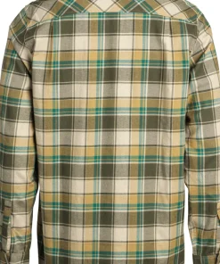 Lundhags Men's Järpen Plaid Flannel Shirt Hay