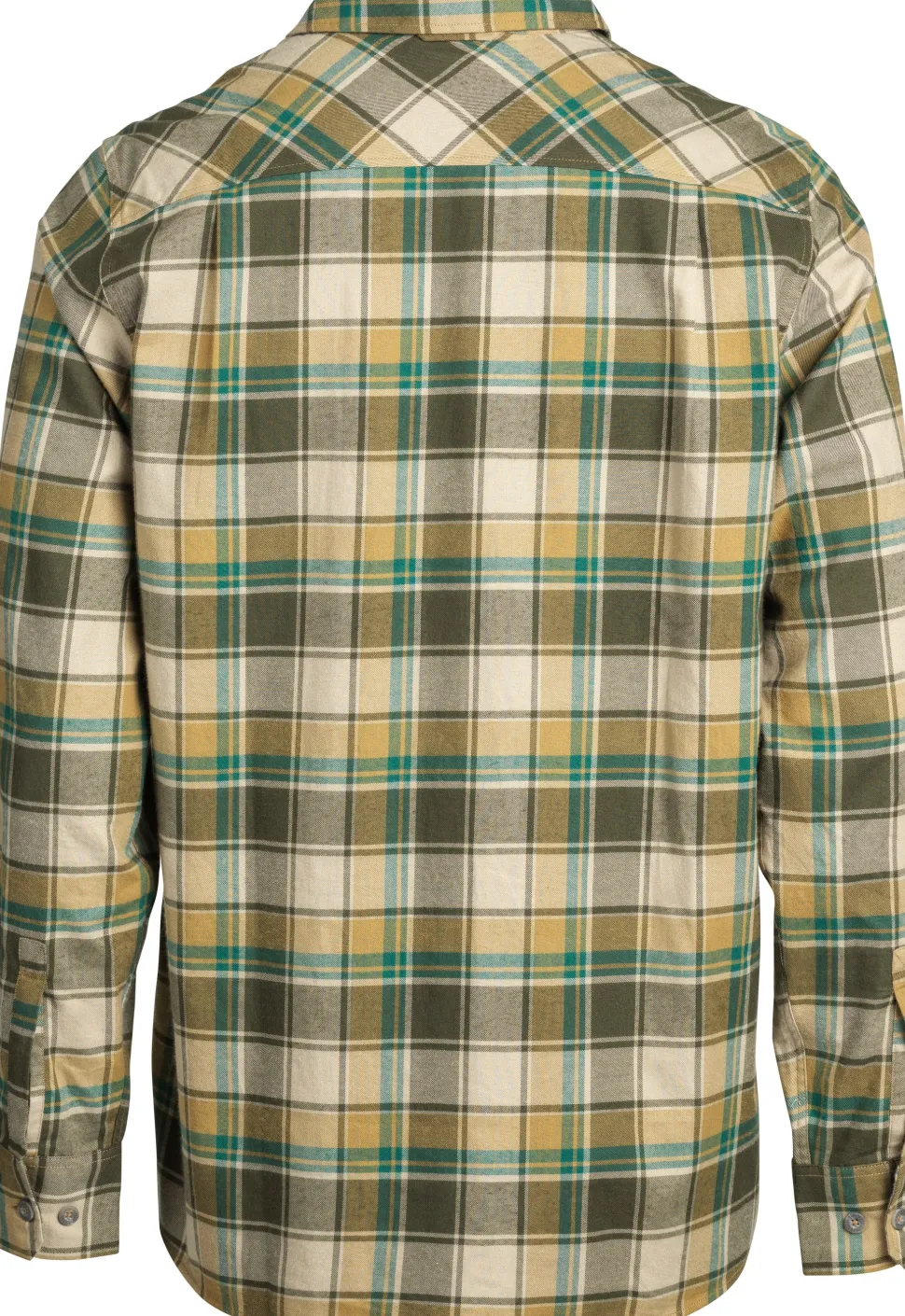 Lundhags Men's Järpen Plaid Flannel Shirt Hay