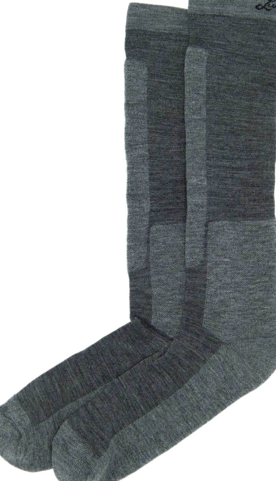 Lundhags Merino Trekking Sock High Light Grey Melange