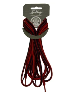 Lundhags Shoe Laces 150 cm Black/Red