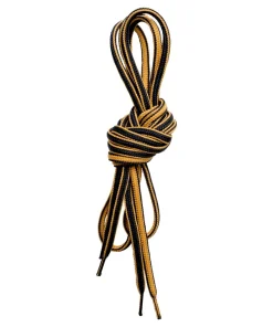 Lundhags Shoe Laces 165 CM Black/Rush