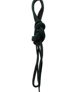 Lundhags Shoe Laces 165 CM Black/Dk Agave