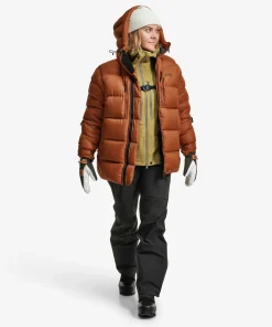 Lundhags Women's Abisku Adventure Down Parka Almond