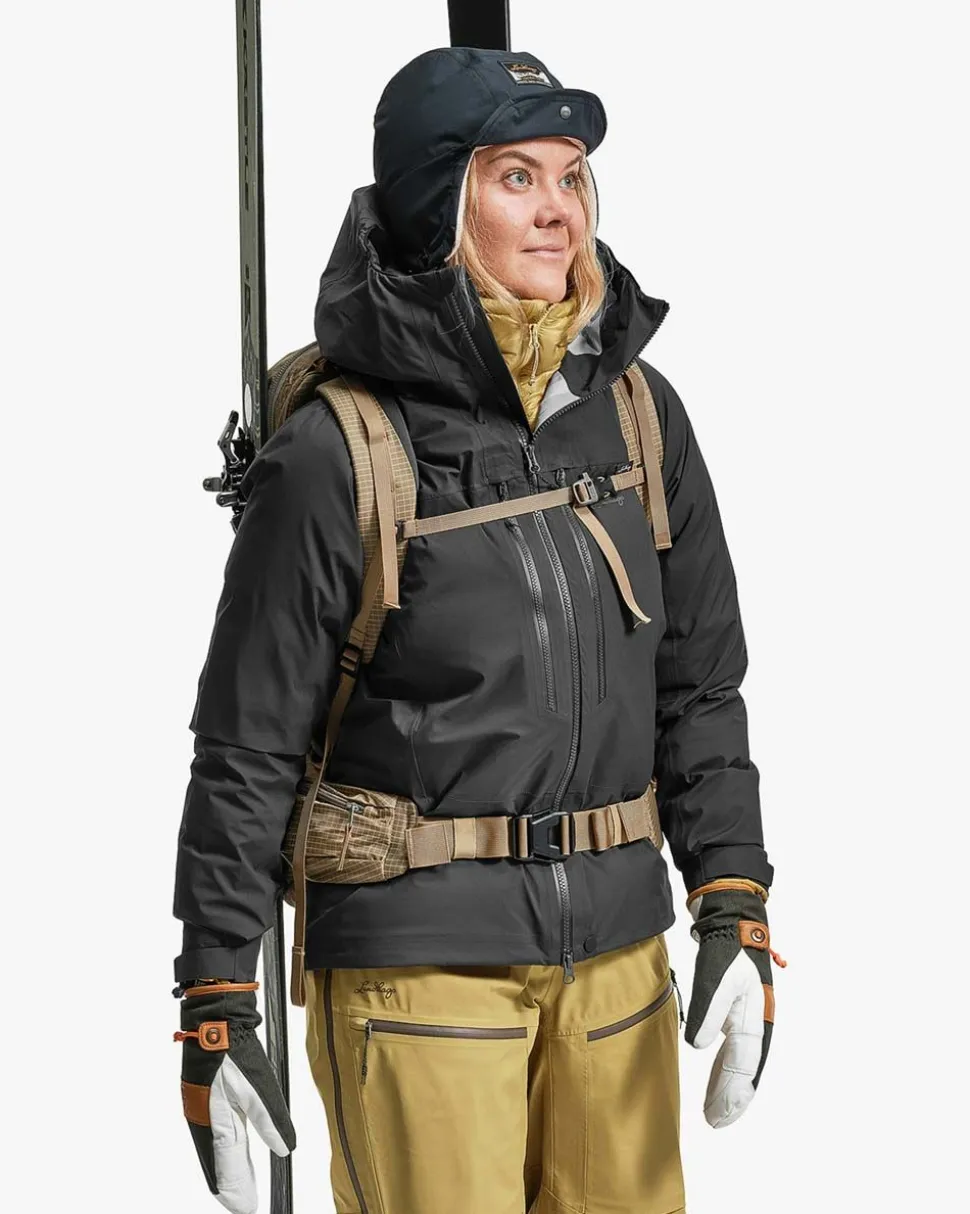 Lundhags Women's Abisku Waterproof Jacket Charcoal