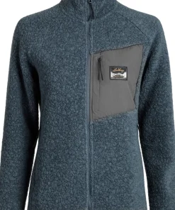 Lundhags Women's Flok Wool Pile Dark Sky Blue