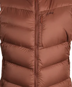 Lundhags Women's Fulu Down Vest Burgundy