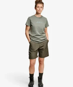 Lundhags Women's Järpen Logo T-shirt Aloe Green