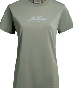 Lundhags Women's Järpen Logo T-shirt Aloe Green