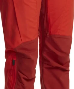 Lundhags Women's Makke High Waist Curved Pant Lively Red/Mellow Red