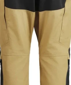 Lundhags Women's Makke High Waist Curved Pant Hay/charcoal