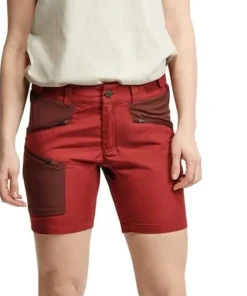 Lundhags Women's Makke Light Shorts Rosewood/burgundy