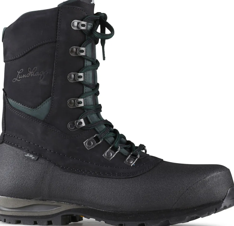 Lundhags Women's Mira II Light High Wide Black/Dark Agave