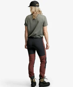 Lundhags Women's Padje Stretch Pant Burgundy/black