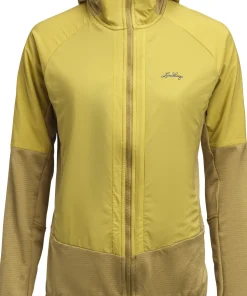 Lundhags Women's Padje Windbreaker Hoodie Straw/bamboo