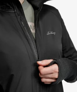Lundhags Women's Padje Windbreaker Hoodie Black